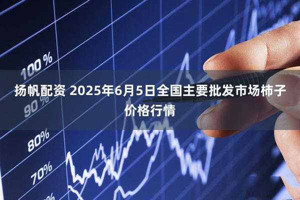 扬帆配资 2025年6月5日全国主要批发市场柿子价格行情