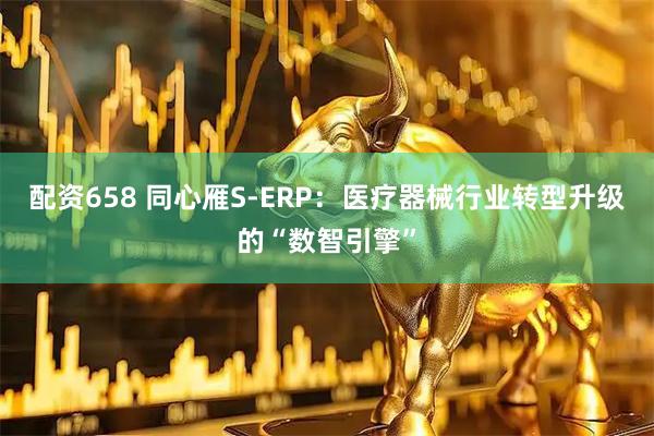 配资658 同心雁S-ERP:医疗器械行业转型升级的“数智引擎”